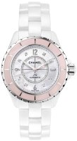 Chanel Jewelry J12 Soft Rose Watch H5199