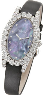 Chopard Diamond Watches Heure Oval Vertical 139380-1004