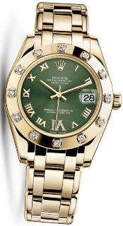 Rolex Pearlmaster 34 Oyster Perpetual m81318-0038