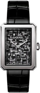 Chanel Boy-Friend Tweed Watch H6128