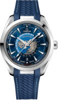 Omega Seamaster Aqua Terra Co-axial Master Chronometer GMT Worldtimer 43 mm 220.12.43.22.03.001