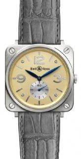 Bell & Ross Instruments 39 mm Mecanique BR S White Gold
