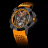 Jacob & Co Epic X Stainless Steel Black DLC Orange Inner Ring EX120.11.AI.AA.ABRUA
