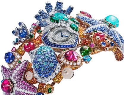 Bvlgari Giardino Marino Grande High Jewelry Secret Watch 103869