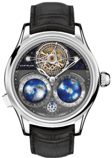 Montblanc Collection Villeret Tourbillon Cylindrique NightSky Geospheres Limited Edition 115053