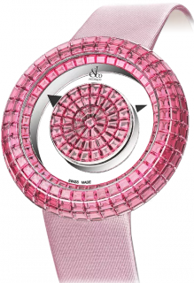 Jacob & Co Brilliant Mystery Baguette All Pink Sapphires 38 mm BM526.30.BD.BP.A
