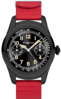 Montblanc Summit Smartwatch - Bi-color Steel Case with Red Rubber Strap 117541