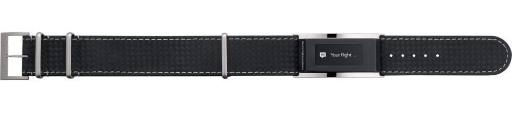 Montblanc Timewalker E-Strap in high-performance Montblanc "extreme" leather with connected technical device 113878