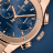 Hublot Classic Fusion Chronograph King Gold Blue Bracelet 540.OX.7180.OX