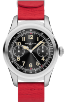 Montblanc Summit Smartwatch - Steel Case with Red Rubber Strap 117742