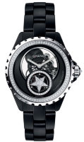 Chanel J12 Black Skeleton Flying Tourbillon Watch H4562