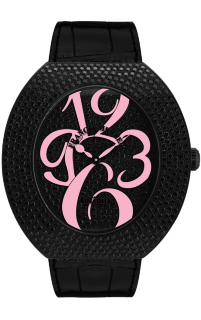 Franck Muller Infinity Ellipse Ladies 3650 QZ NR A D4 CD Pink