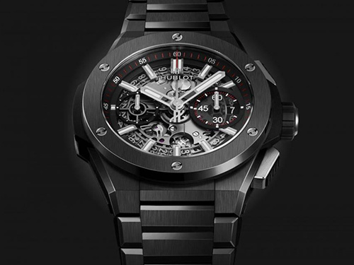 Керамические часы Hublot Big Bang Integral Black Magic