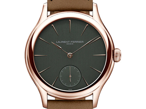 Классические круглые и квадратные часы с микроротором Laurent Ferrier Square и Classic Micro-Rotor Evergreen с зеленым циферблатом