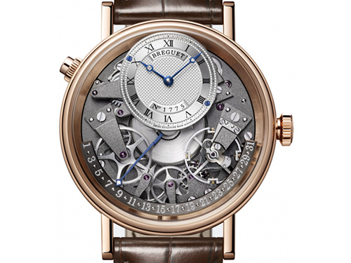 Классические часы Breguet Tradition Qantieme Retrograde 7597 с ретроградным указателем даты