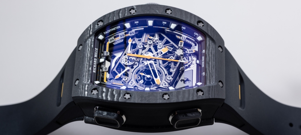 Richard Mille RM 43-01 Tourbillon Split-Seconds Chronograph Ferrari вдохновлены суперкаром Ferrari