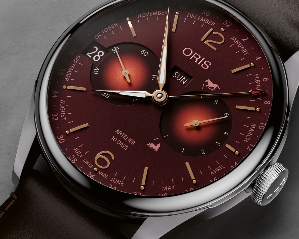 Часы Oris Year Of the Horse символизируют Год Огненной Лошади