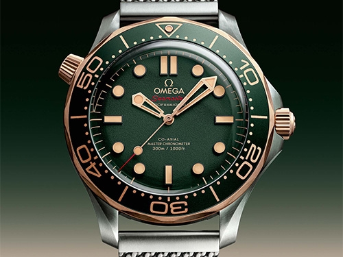 Встречайте новые дайверские часы от Omega из титана и бронзового золота: Seamaster Diver 300M No-Date Titanium & Bronze Gold