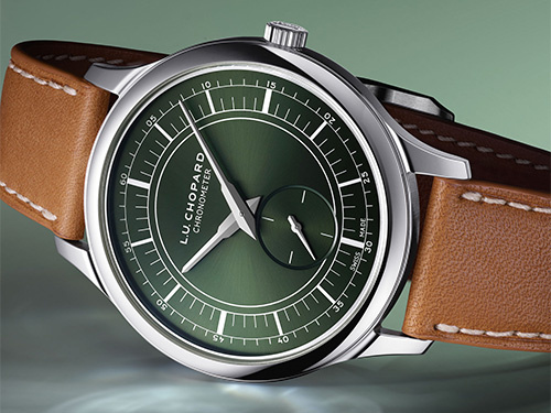 Представляем новые ультратонкие часы Chopard L.U.C XPS Forest Green с зеленым циферблатом
