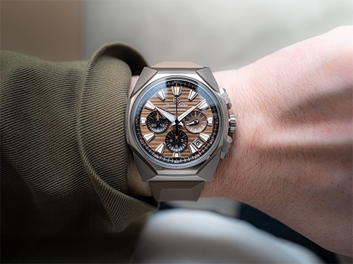 Grand Seiko представила спортивную серию хронографов Tokyo Lion Tentagraph SLGC009, вдохновленную львом