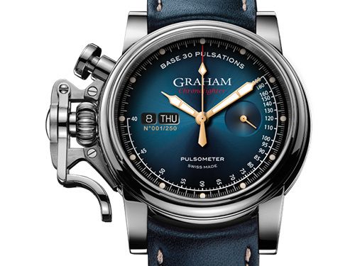 Встречайте редкий хронограф Graham Chronofighter Vintage Pulsometer со шкалой пульсометра