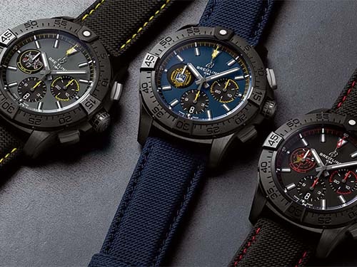Новое поколение военных хронографов Breitling Avenger US Naval Editions, созданное в партнерстве с ВМС США