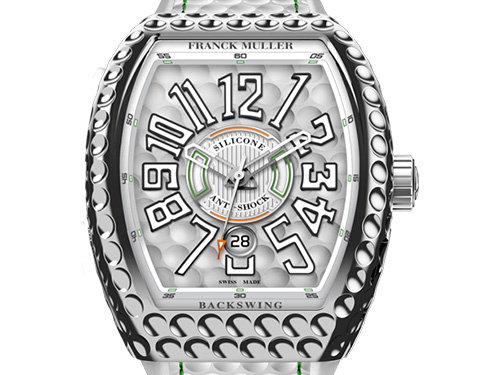 Franck Muller выпускает мужские фактурные часы для гольфа Mens Collection Vanguard Golf