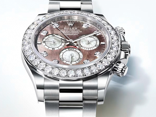 Новые роскошные модели хронографа Rolex Daytona, украшенные бриллиантами