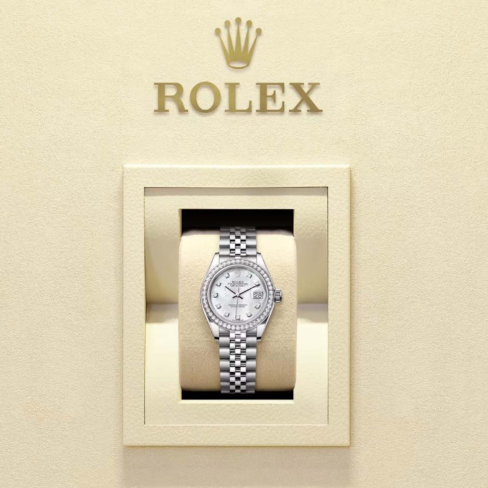 Роскошные часы Rolex Datejust Oyster Perpetual, инкрустированые бриллиантами