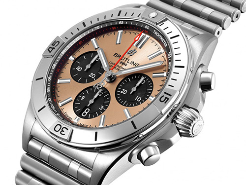 Breitling пополнил культовую коллекцию Chronomat хронографом B01 42 с медным циферблатом