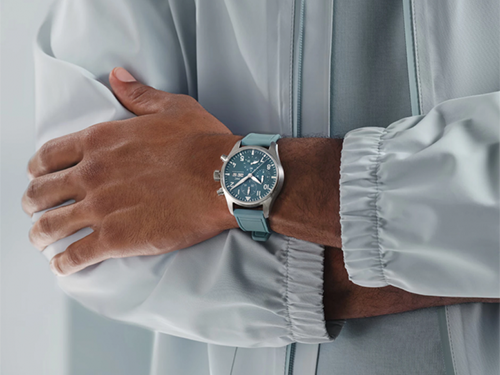 Новые хронографы IWC Pilot’s Watch Chronograph 41 Top Gun Miramar в бледно-голубом оттенке вдохновлены военно-морской авиацией