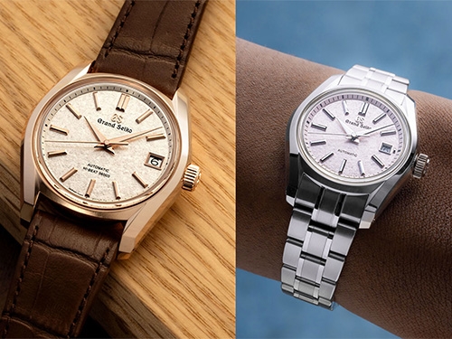 Grand Seiko пополнила коллекцию часов Heritage тремя новыми моделями 62GS с мотивами цветущей сакуры
