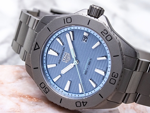 Обзор часов TAG Heuer Aquaracer Professional 200 Solargraph на солнечной энергии с ледяным голубым циферблатом