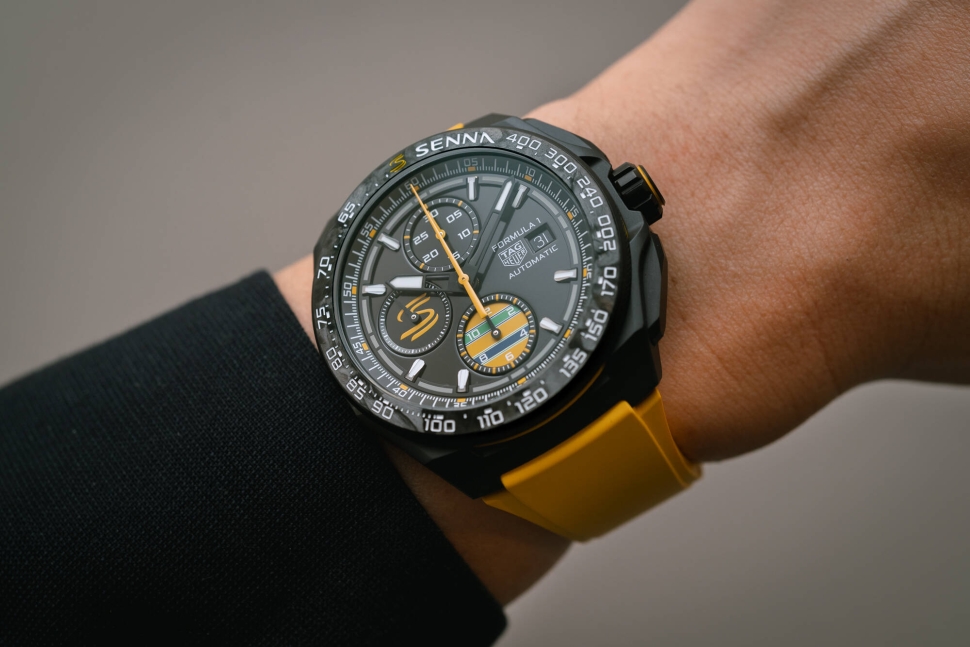 Спортивный хронограф TAG Heuer Formula 1 Chronograph X Senna создан в честь чемпиона Формулы-1 Айртона Сенны