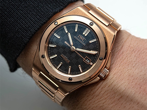 IWC Schaffhausen выпустил самый роскошный Ingenieur Automatic 40 из розового золота