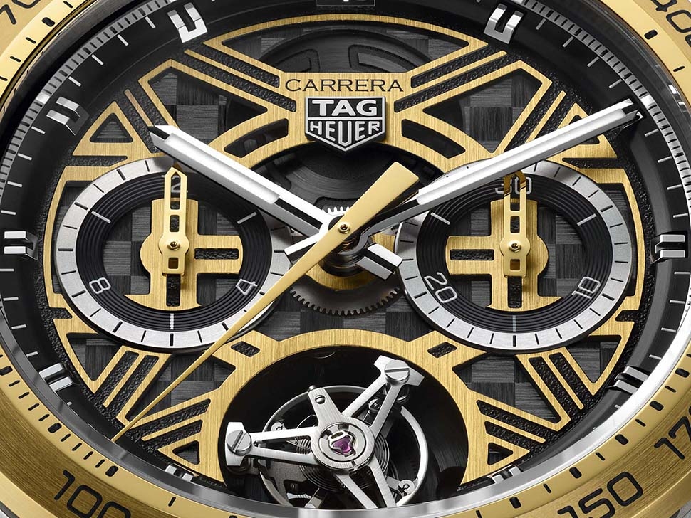 Новые часы TAG Heuer Carrera Chronograph Tourbillon Extreme Sport – дань уважения 75-летию Формулы-1