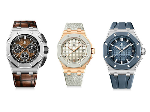 Audemars Piguet анонсировал три новые красочные модели часов Royal Oak Offshore