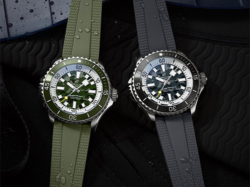 2 новые титановые модели дайверских часов Superocean Automatic 46 Super Diver с водонепроницаемостью 1000 м от Breitling