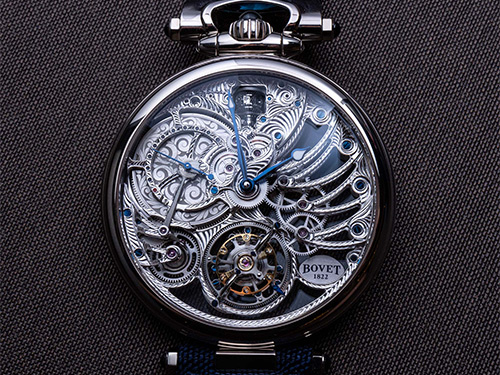 Полностью скелетонизированные часы Bovet Virtuoso XI с ручной гравировкой