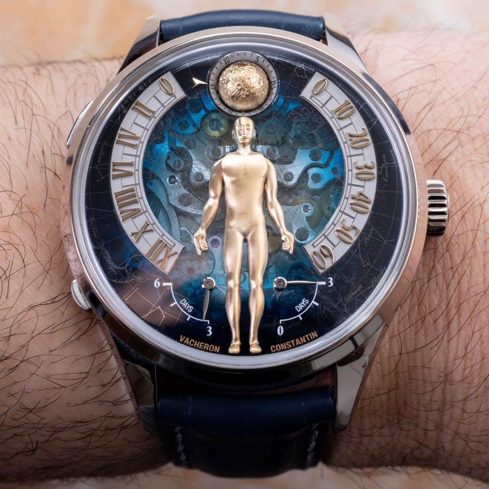 Часы-автоматоны Vacheron Constantin Métiers d'Art Tribute to The Quest of Time призваны впечатлять