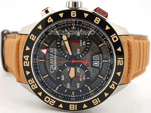 Хронограф Graham Silverstone RS GMT, вдохновленный автоспортом