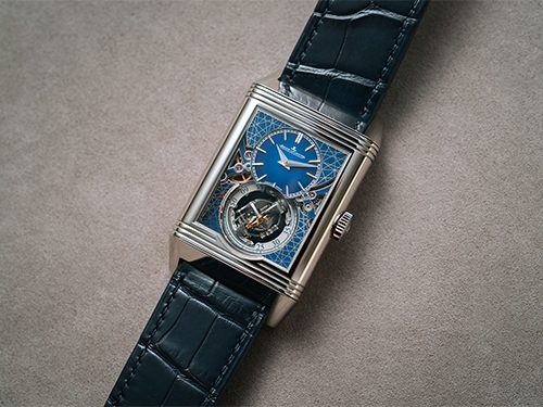 Jaeger-LeCoultre выпустил эксклюзивные часы Reverso Hybris Artistica Gyrotourbillon Calibre 179 с инновационным гиротурбийоном
