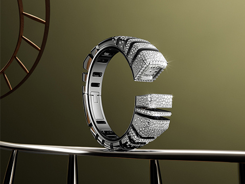 Ювелирные часы-браслет Cartier Reflection De Cartier из желтого, розового и белого золота