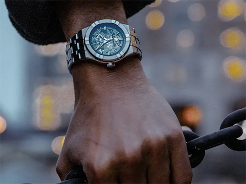 Скелетонизированные часы Maurice Lacroix Aikon Automatic Skeleton 39 mm, вдохновленные городской архитектурой