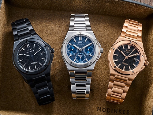 IWC Schaffhausen расширяет коллекцию часов Ingenieur моделями из розового золота, черной керамики и с вечным календарем