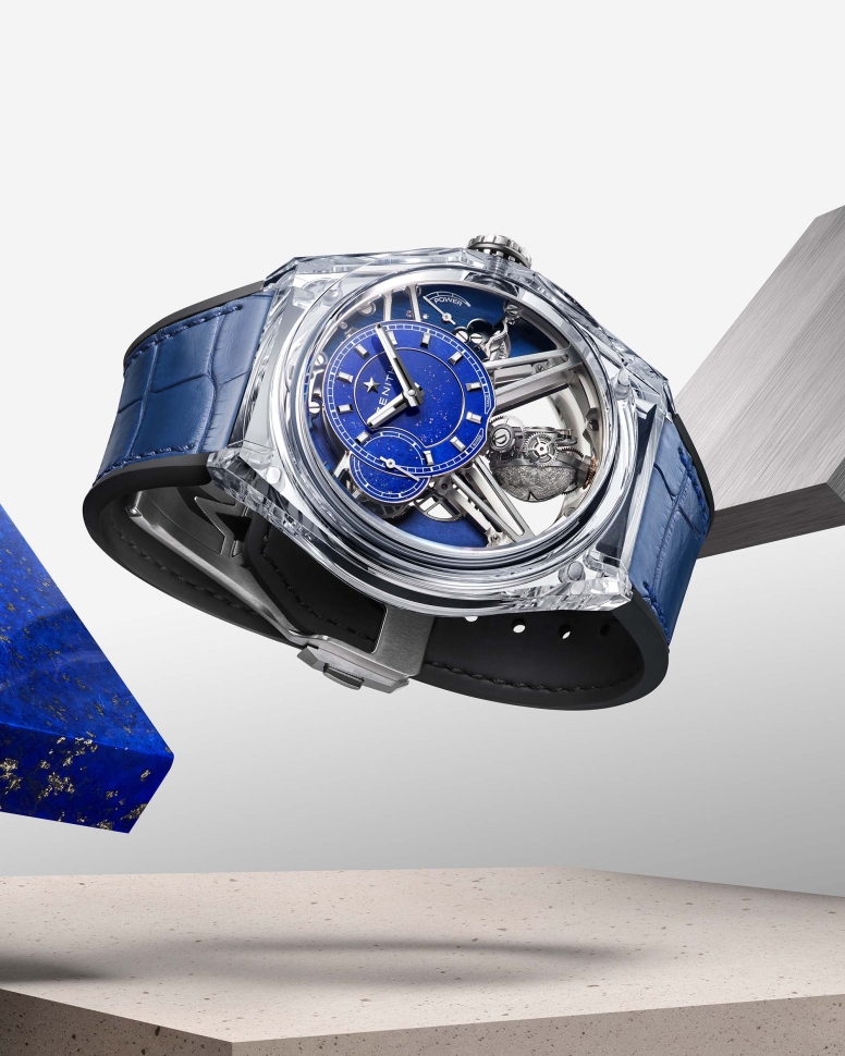 Сапфировые часы Zenith Defy Zero G Sapphire бросают вызов гравитации
