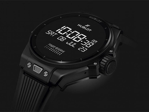 Смарт-часы Hublot Big Bang E Gen3 Black Magic в черном керамическом корпусе, доступные для покупки в нашем интернет-магазине