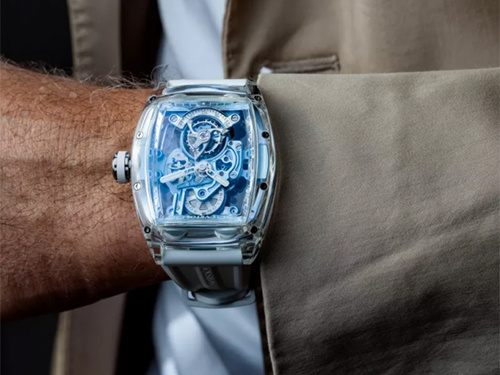 Сапфировые часы с турбийоном Cvstos Complication Challenge Tourbillon Sapphire