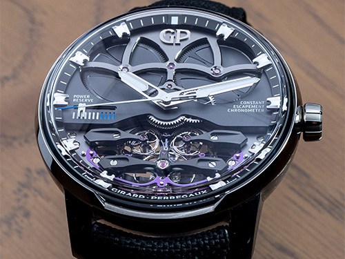 Инновационные титановые часы Girard-Perregaux Neo Constant Escapement