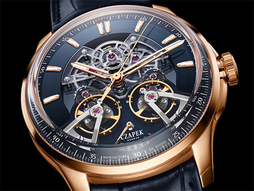 Часы Czapek Place Vendome Complicité с двойным спусковым механизмом